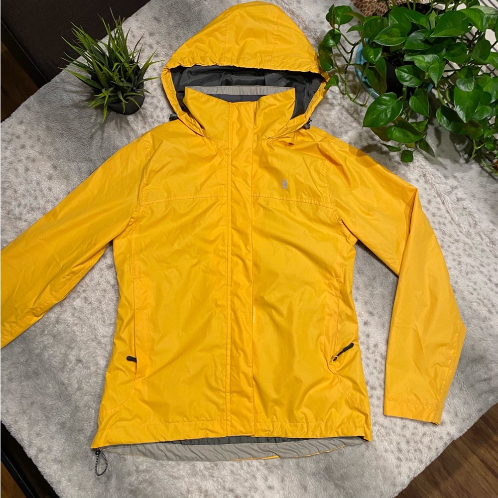 Cute classic yellow raincoat